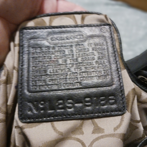 Coach Vintage Y2K Black Leather Legacy Soho Bucket Shoulder Bag 9186 - Picture 5 of 12